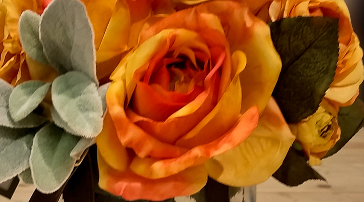 Golden Rose Arrangement